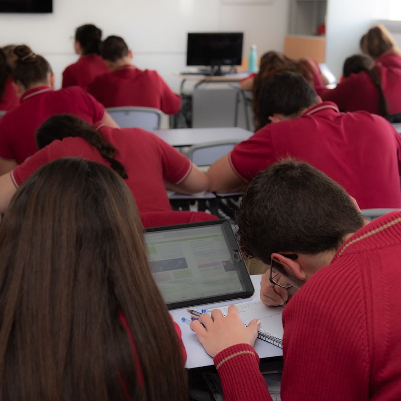 escuela secundaria en el Colegio Valle del Miro en Valdemoro