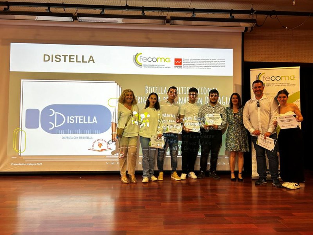 Colegio Valle del Miro de Valdemoro, premio a la mejor iniciativa emprendedora